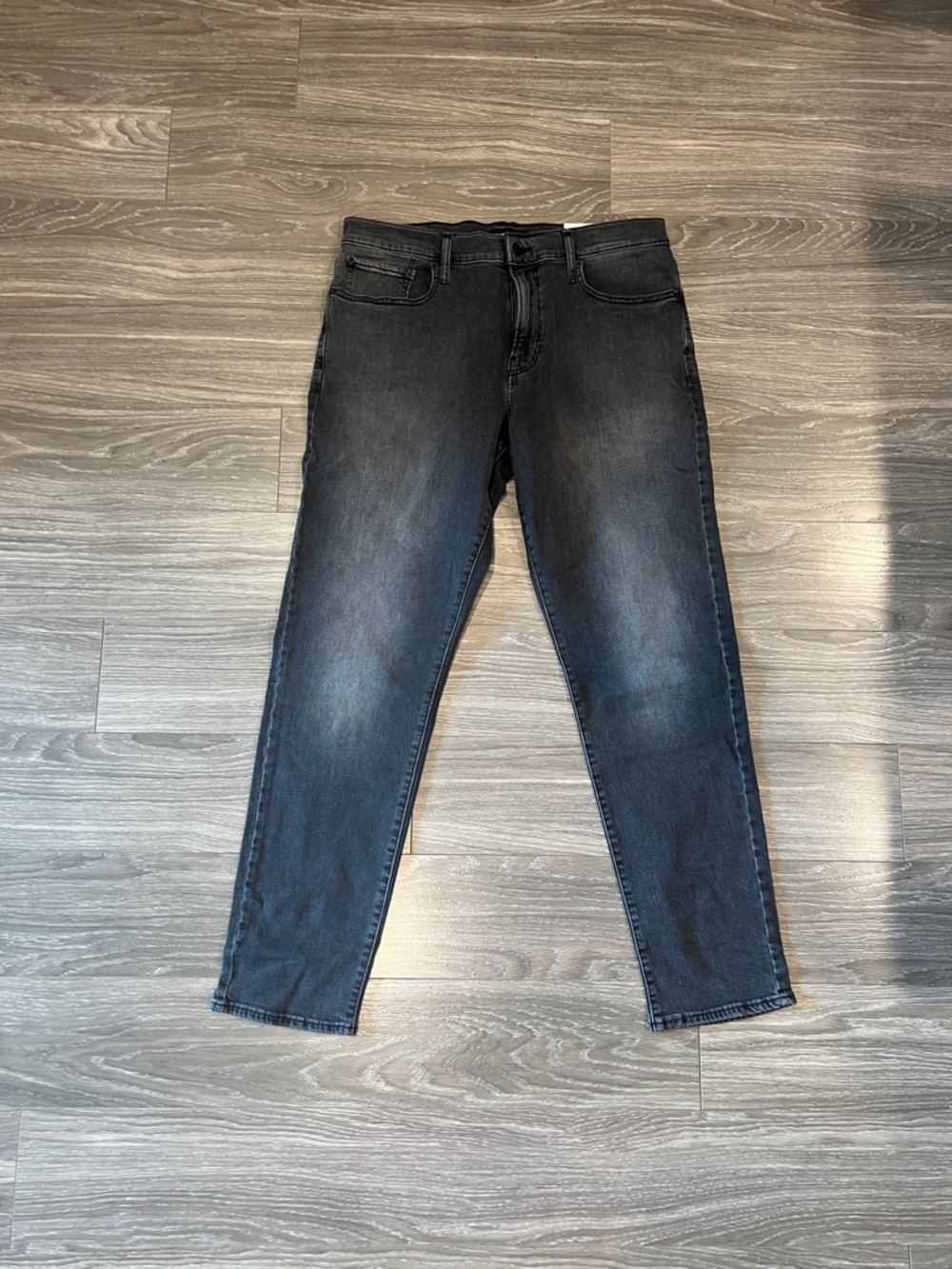 Lucky Brand Men's Washed Black Slim Jeans